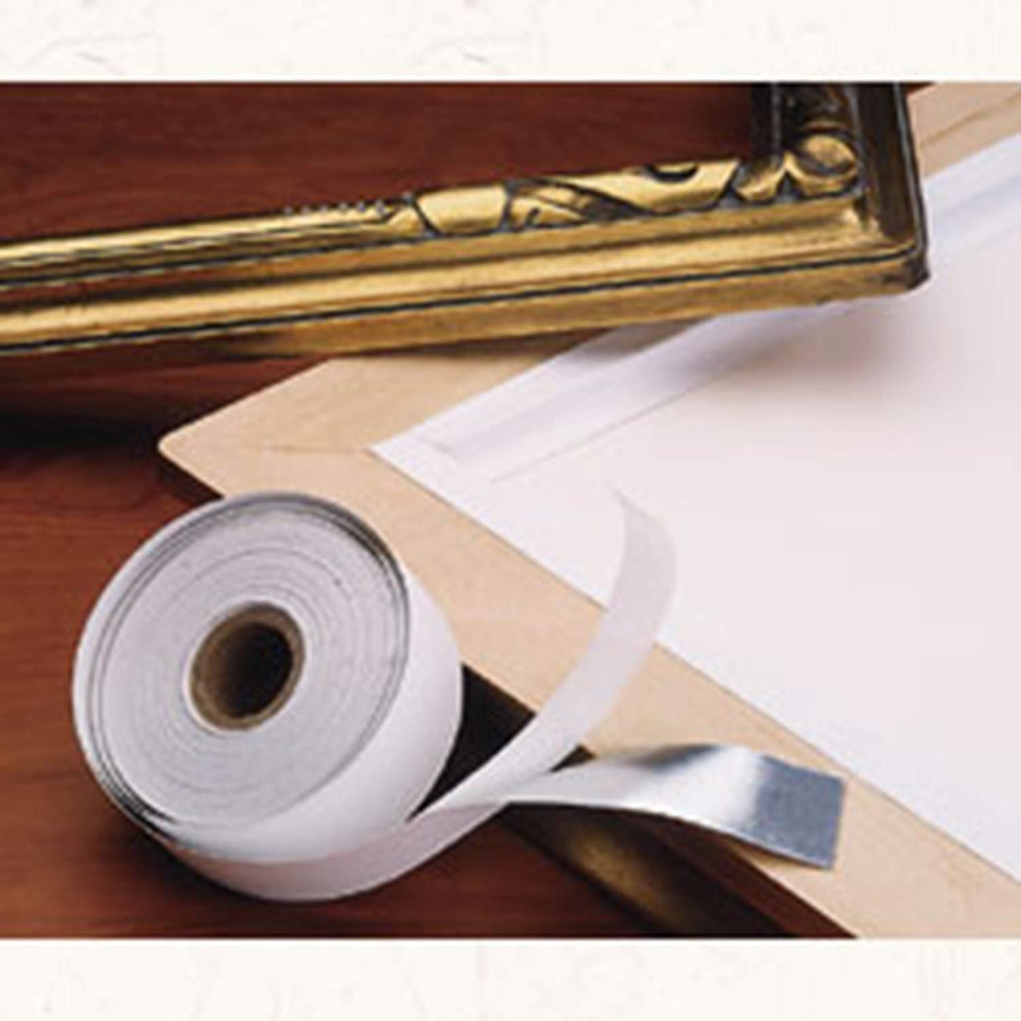 Lineco, Archival Self-Adhesive Frame Sealing Tape, Acid-Free, Non-Yellowing Tape for Sealing Frame Backing, DIY