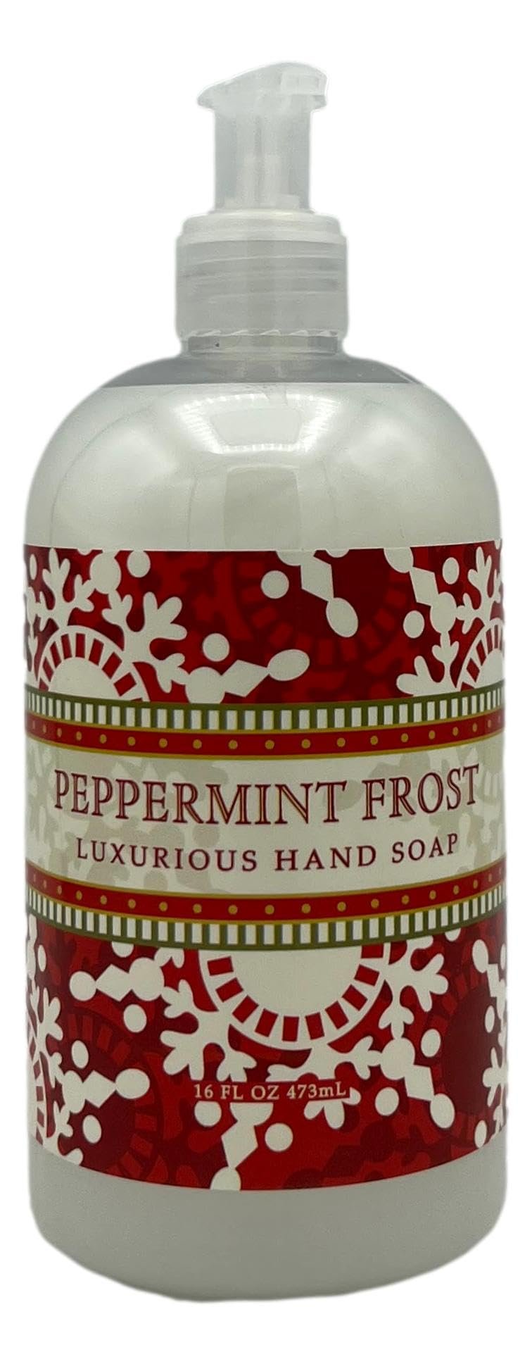 Greenwich Bay PEPPERMINT FROST Hand Soap with Shea Butter and Peppermint Oil 16oz