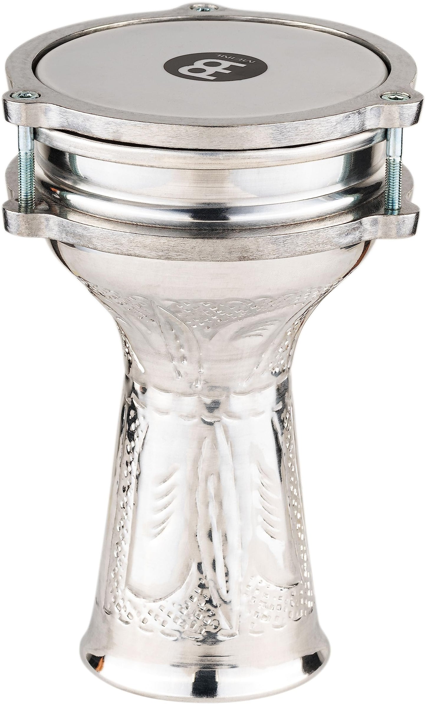 Meinl Percussion Mini Darbuka Egyptian Goblet Drum, Cast Lacquered Aluminum — Made in Turkey — Synthetic Head, 2-Year Warranty (HE-053)