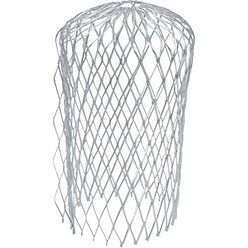 Mesh Gutter Strainer, Expandable, Galvanized, 3-In.