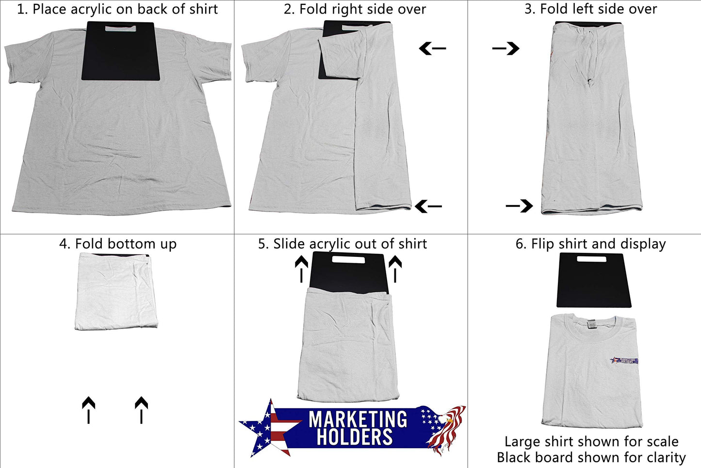 Marketing Holders New Retails Shirt Folding Board