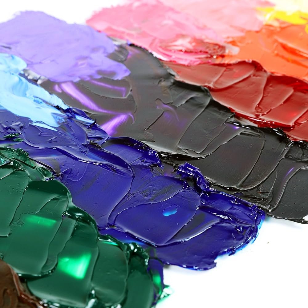 Williamsburg Artist Oil Colors by GOLDEN, Black, Gray and White, Professional Oil Paint