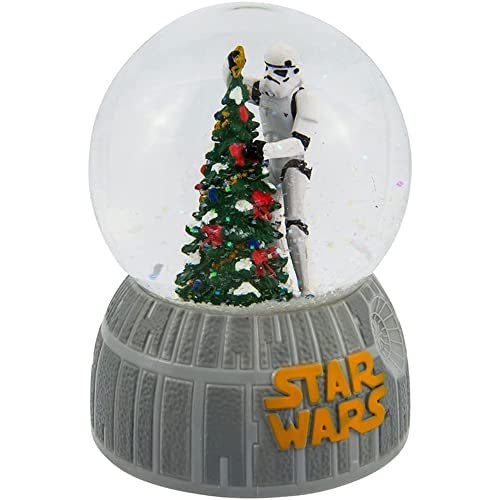 Kurt Adler 100mm Musical Stormtrooper Decorating Christmas Tree Waterglobe (SW8162)