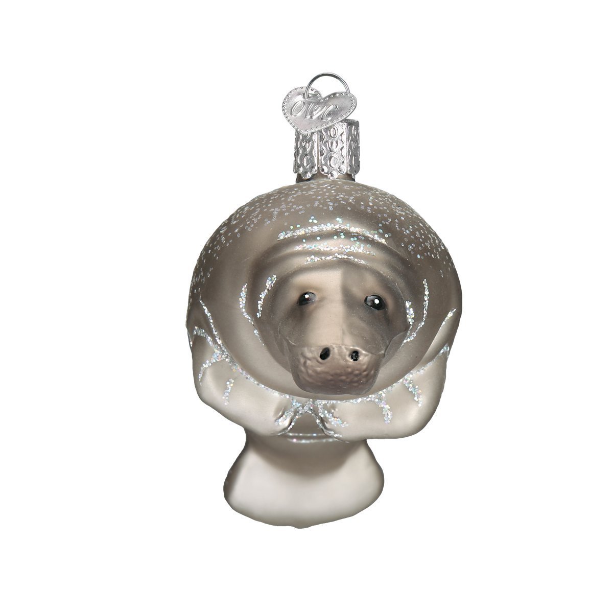 Old World Christmas Ornaments: Sea and Water Animals Glass Blown Ornaments for Christmas Tree
