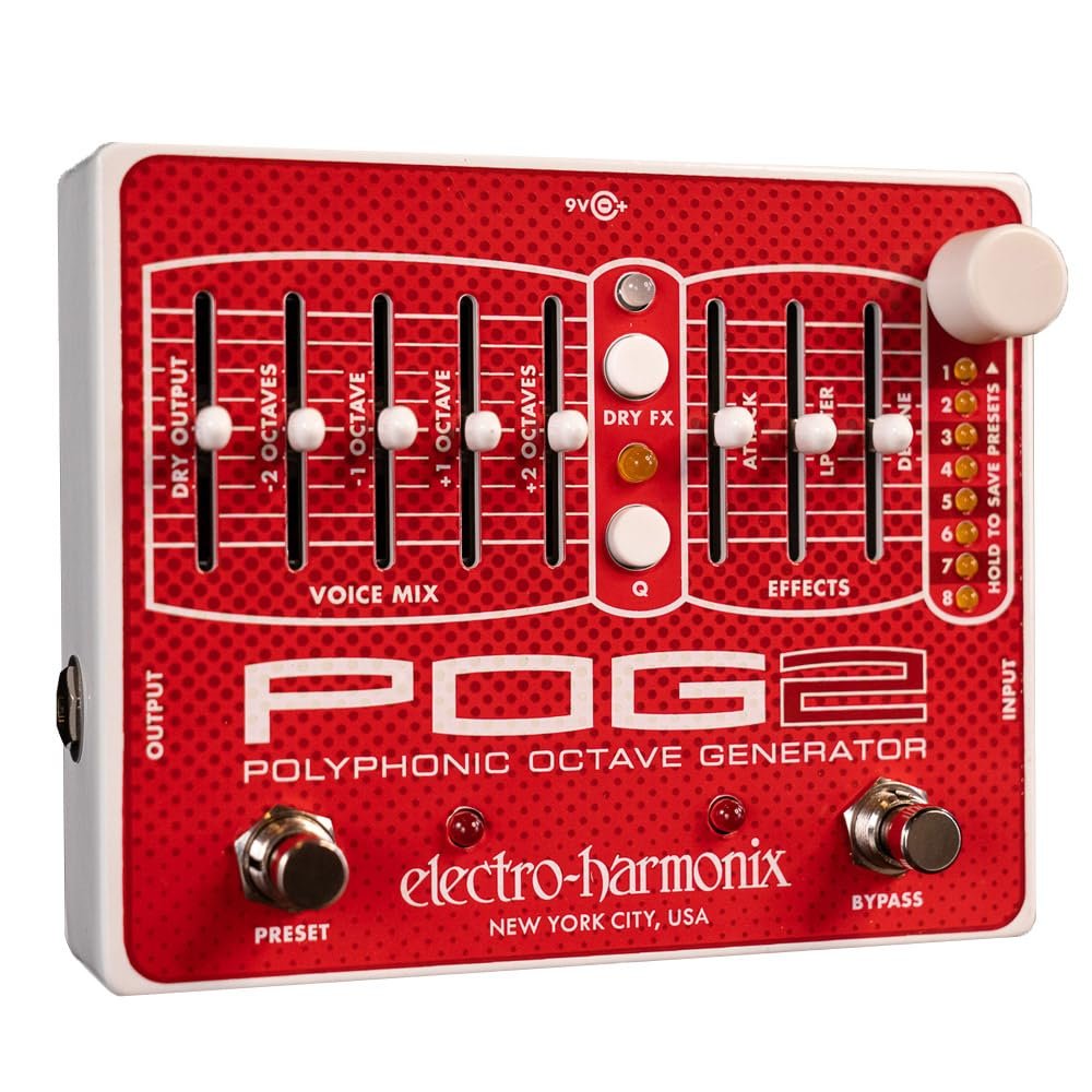 Electro-Harmonix POG2 Polyphonic Octave Generator Pedal