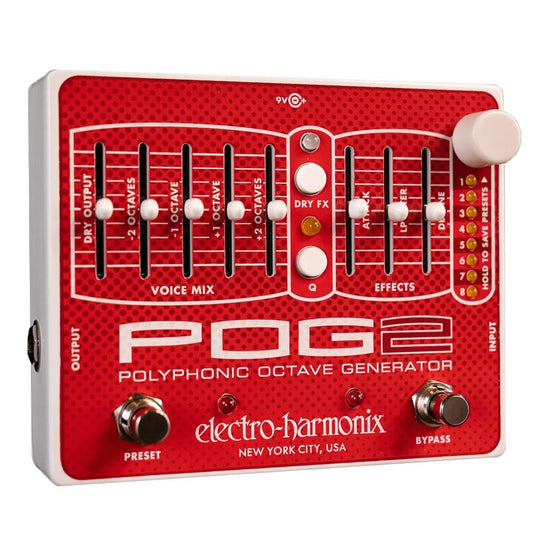 Electro-Harmonix POG2 Polyphonic Octave Generator Pedal