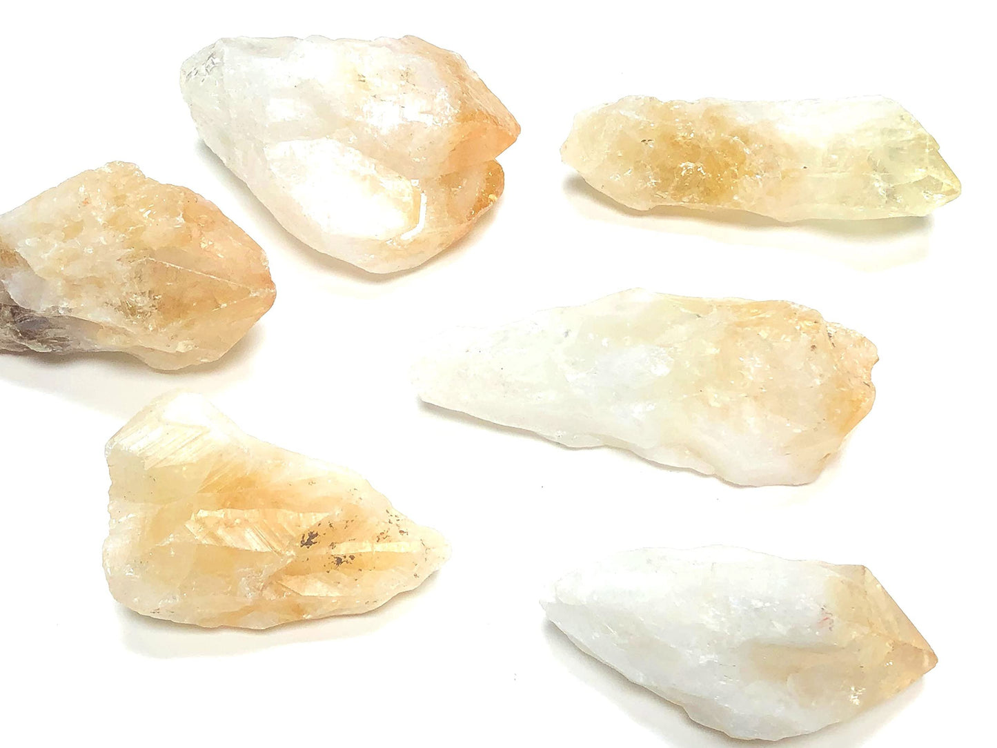 Zentron Crystal Collection Citrine Points - 1 Pound