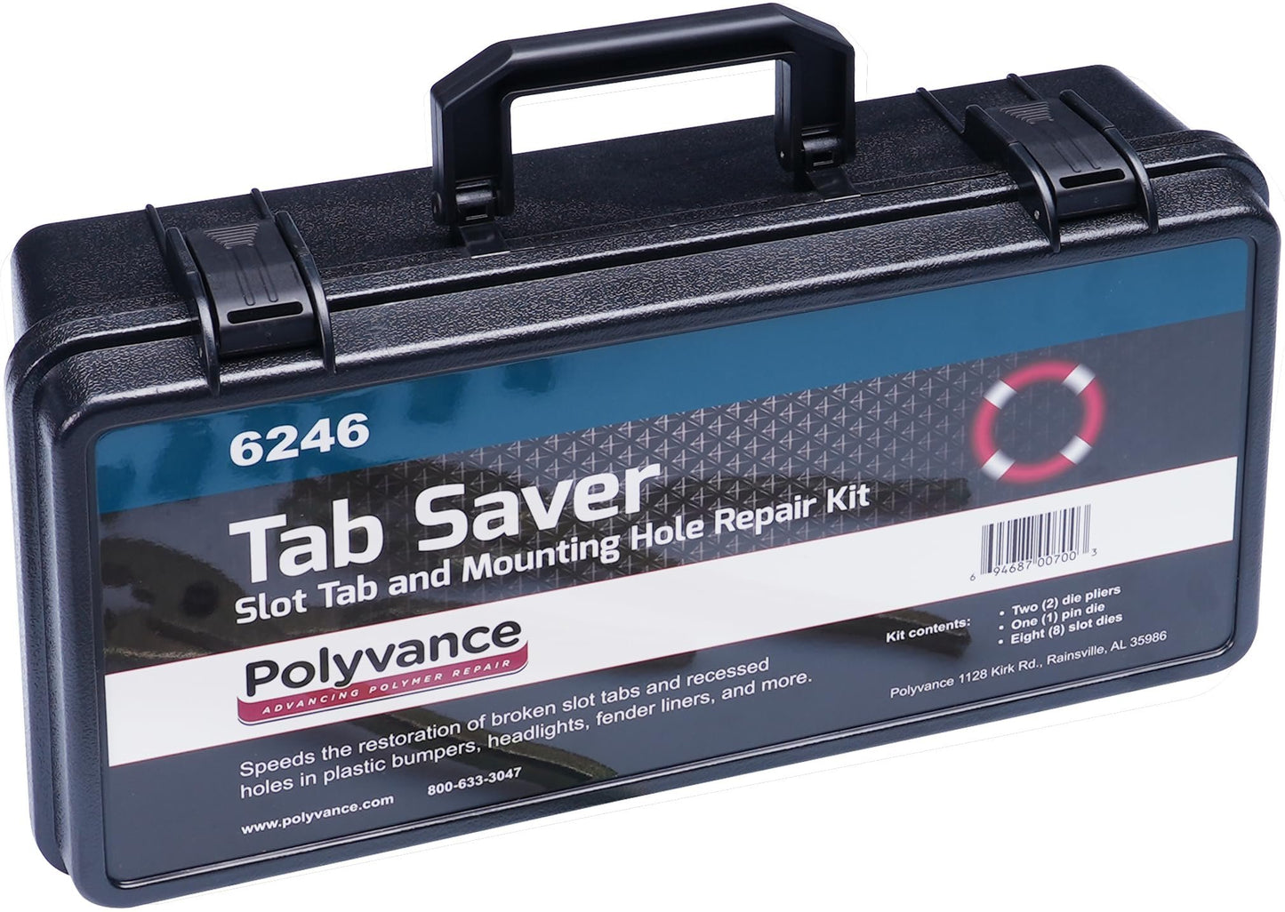Polyvance Tab Savers Kit. Repair Broken Bumper Tabs