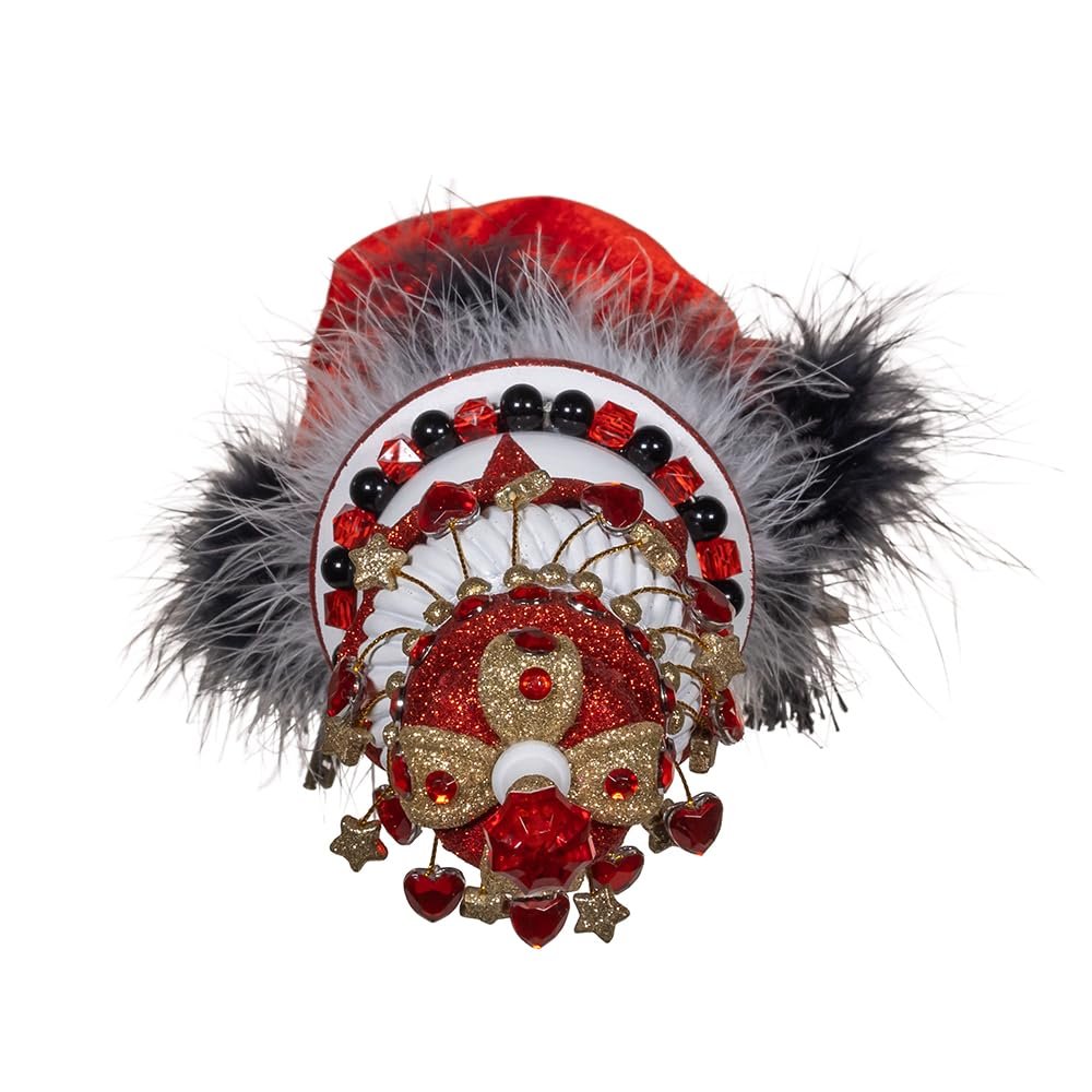 Kurt Adler 18.8-inch Hollywood Nutcrackers™ King of Hearts with Cape Nutcracker