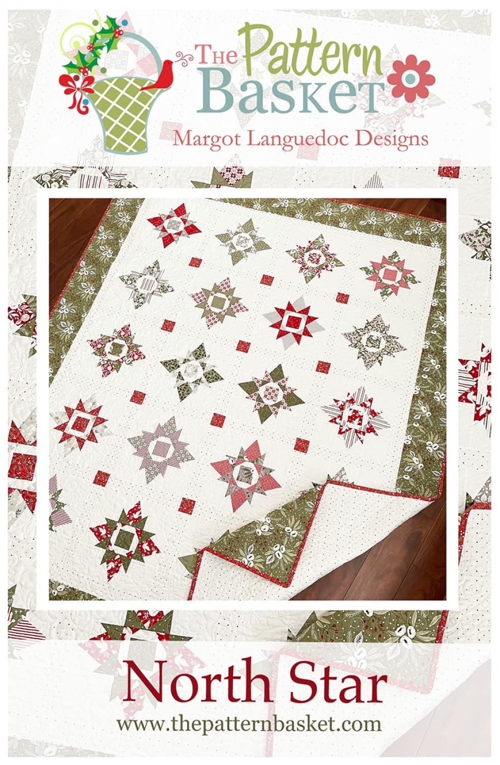 North Star Quilt Pattern by The Pattern Basket