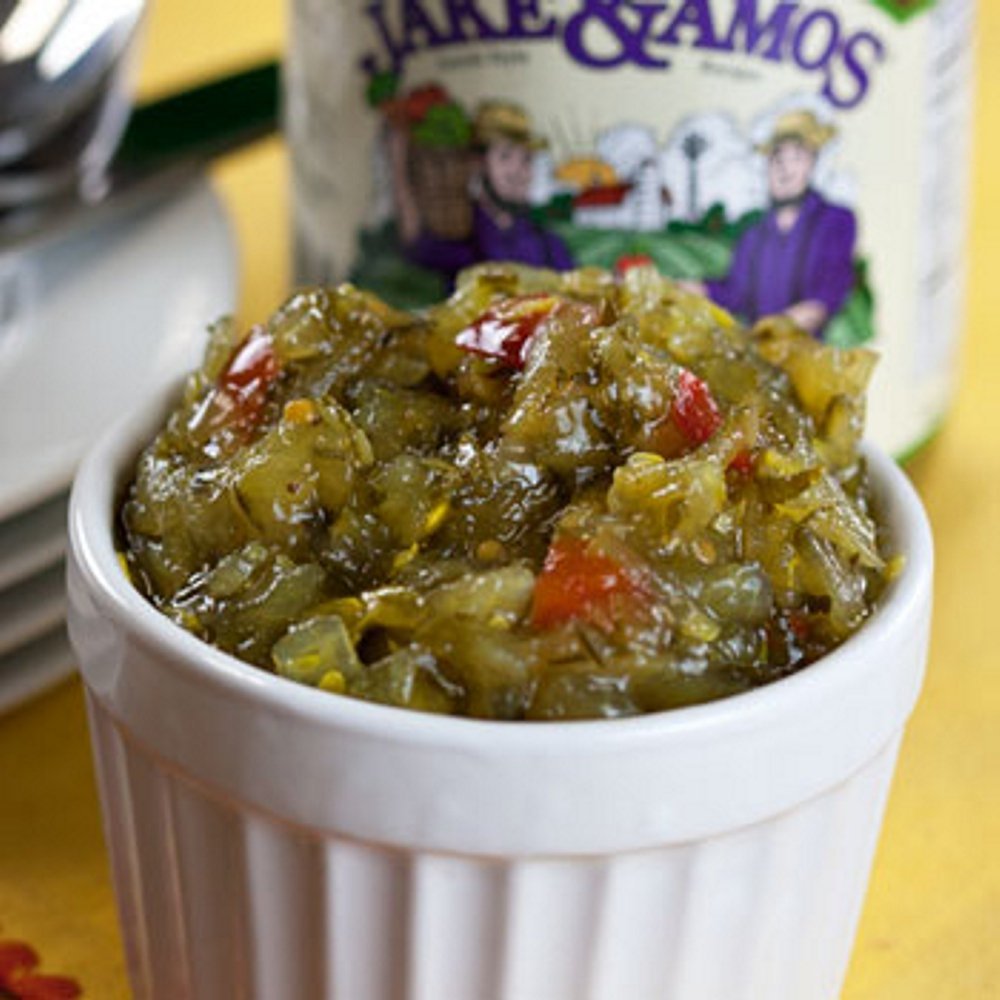 Jake & Amos Sweet Pickle Relish / 2 - 16 Oz. Jars