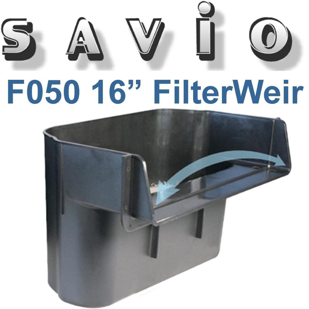 Savio FilterWeir 16 in Falling Water & Bio-Mechanical Filtration