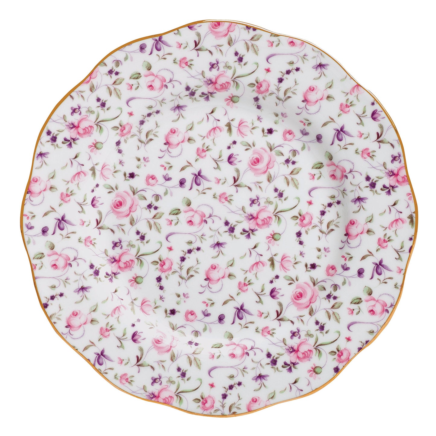 Royal Albert 8704025822 New Country Roses Rose Confetti Vintage Formal Place Setting, 5-Piece