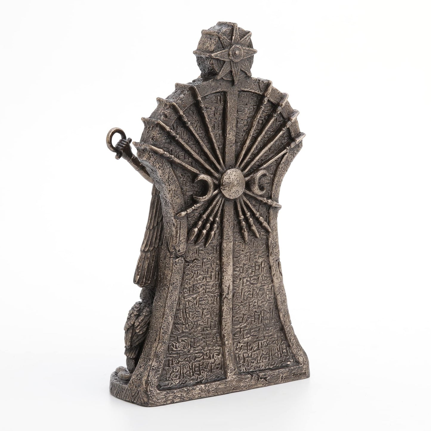 Veronese Design 8 1/2 Inch Ishtar The Babylonian Goddess of War and Fertility Cold Cast Resin Sculpture Bronze Finish