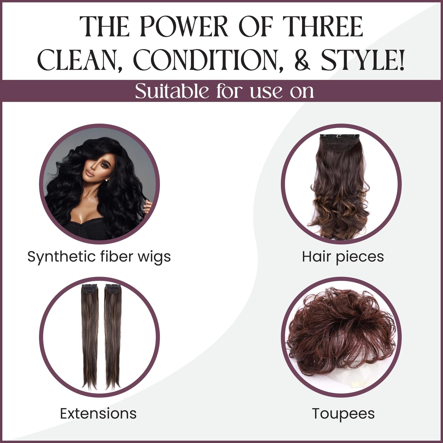 Brandywine Synthetic Wig Maintenance Kit (Kit)