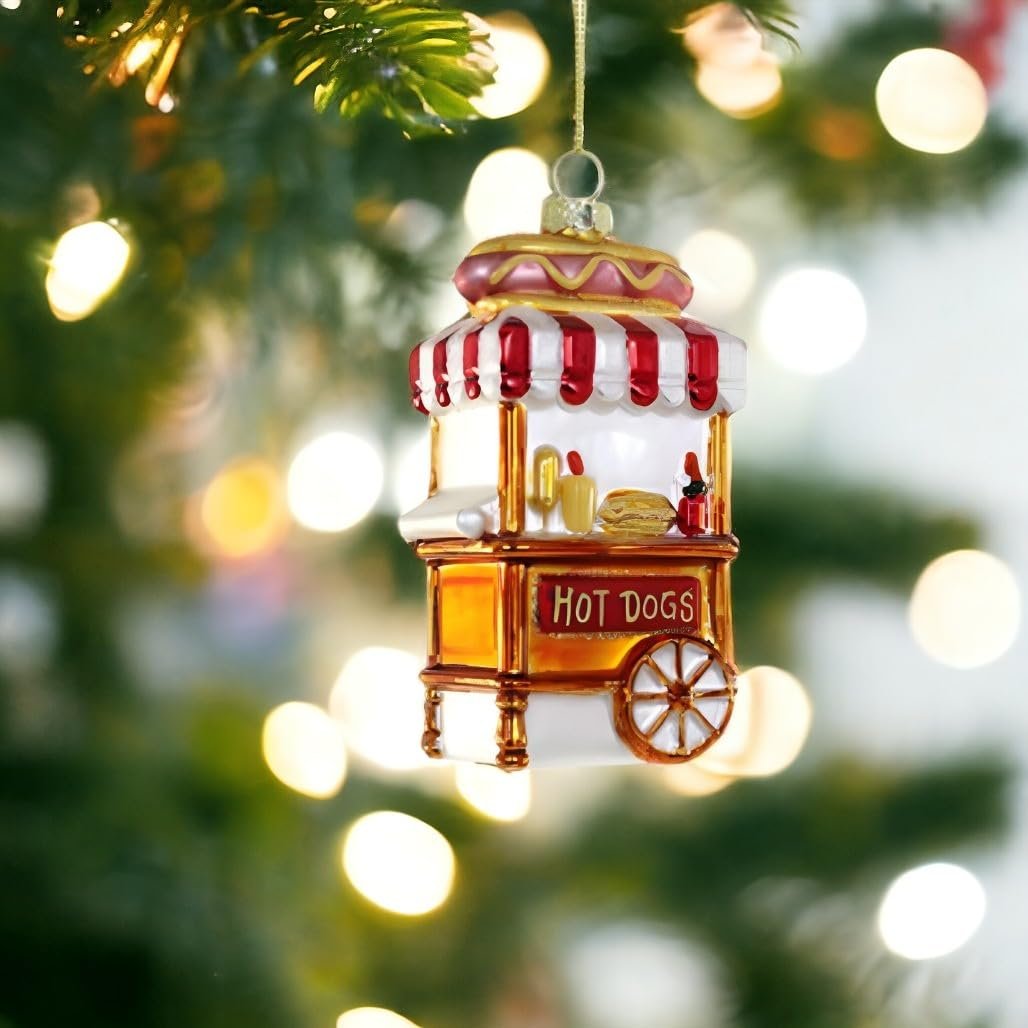 Cody Foster Hot Dog Stand Ornament
