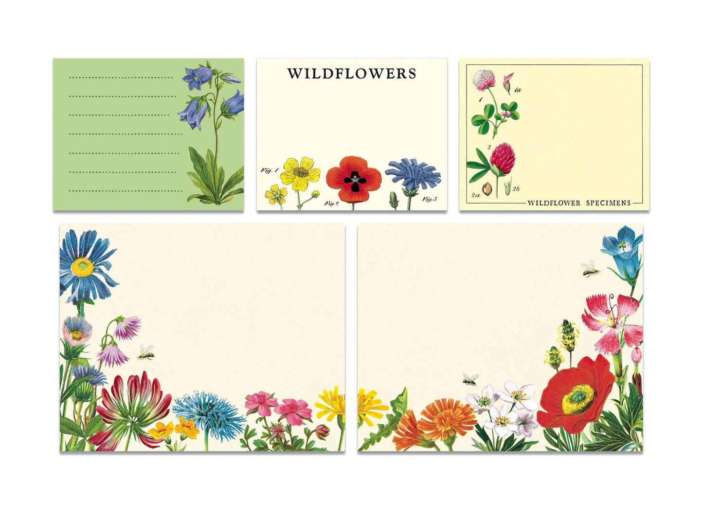 Cavallini & Co. Wildflowers Sticky Note Set