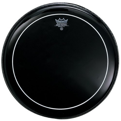 Remo ES0610PS Ebony Pinstripe Drum Head, 10-Inch