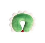 Cushion Travel Petal Green 3D – Bold 3D Floral Decorative Throw Pillow for Modern & Natural Décor