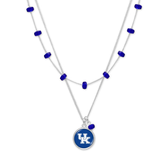 From the Heart Kentucky Wildcats Ivy Necklace Silver Chain Jewelry Gift UK