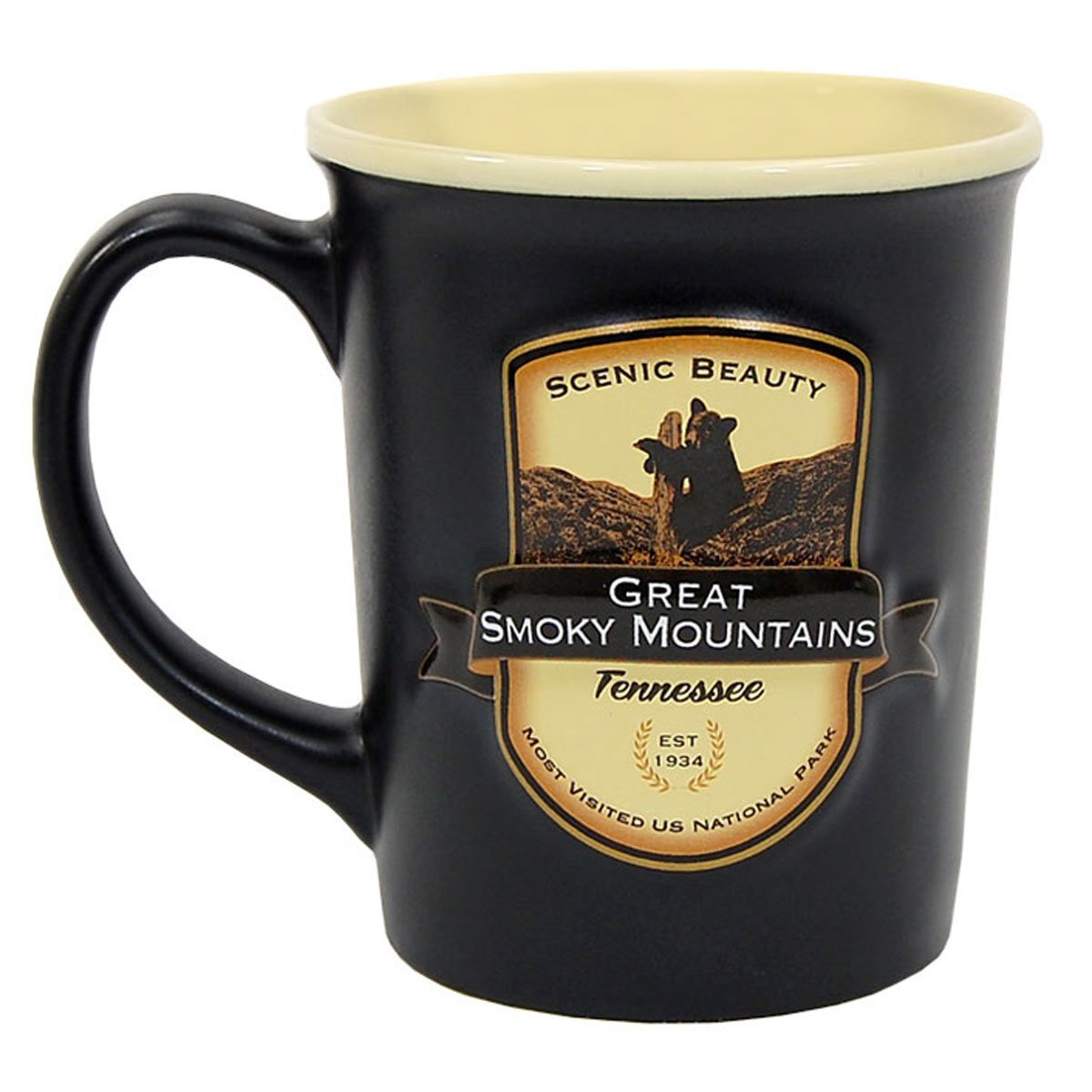Americaware Smoky Mountains 18oz. Emblem Coffee Mug