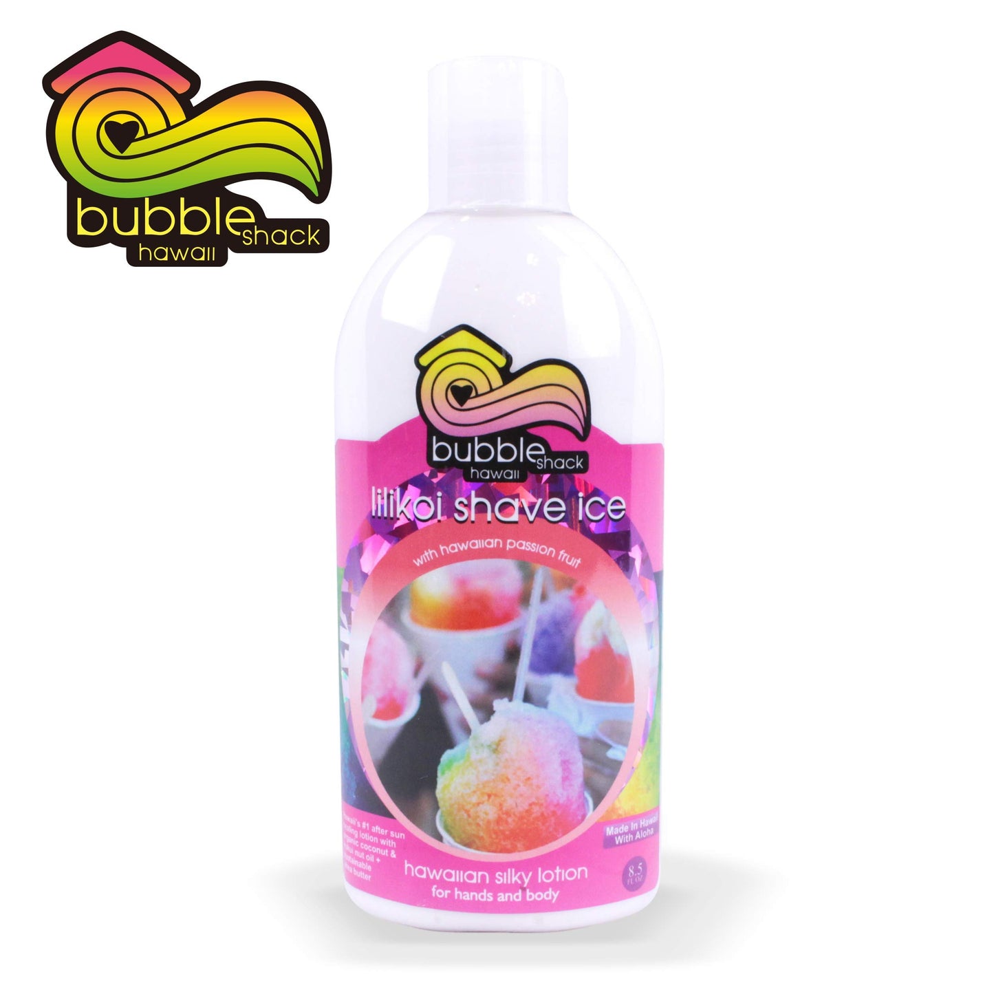 Bubble Shack Lilikoi Shave Ice Body Lotion, 8oz