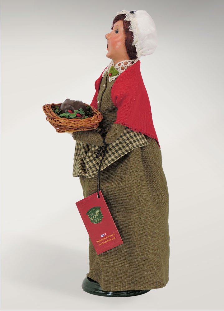 Byers' Choice Mrs Cratchit Caroler Figurine 2112A from The A Christmas Carol Collection