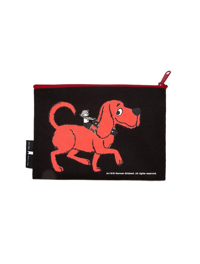 Out of Print Literary and Book-Themed Zipper Pouch for Book Lovers, Readers, and Bibliophiles