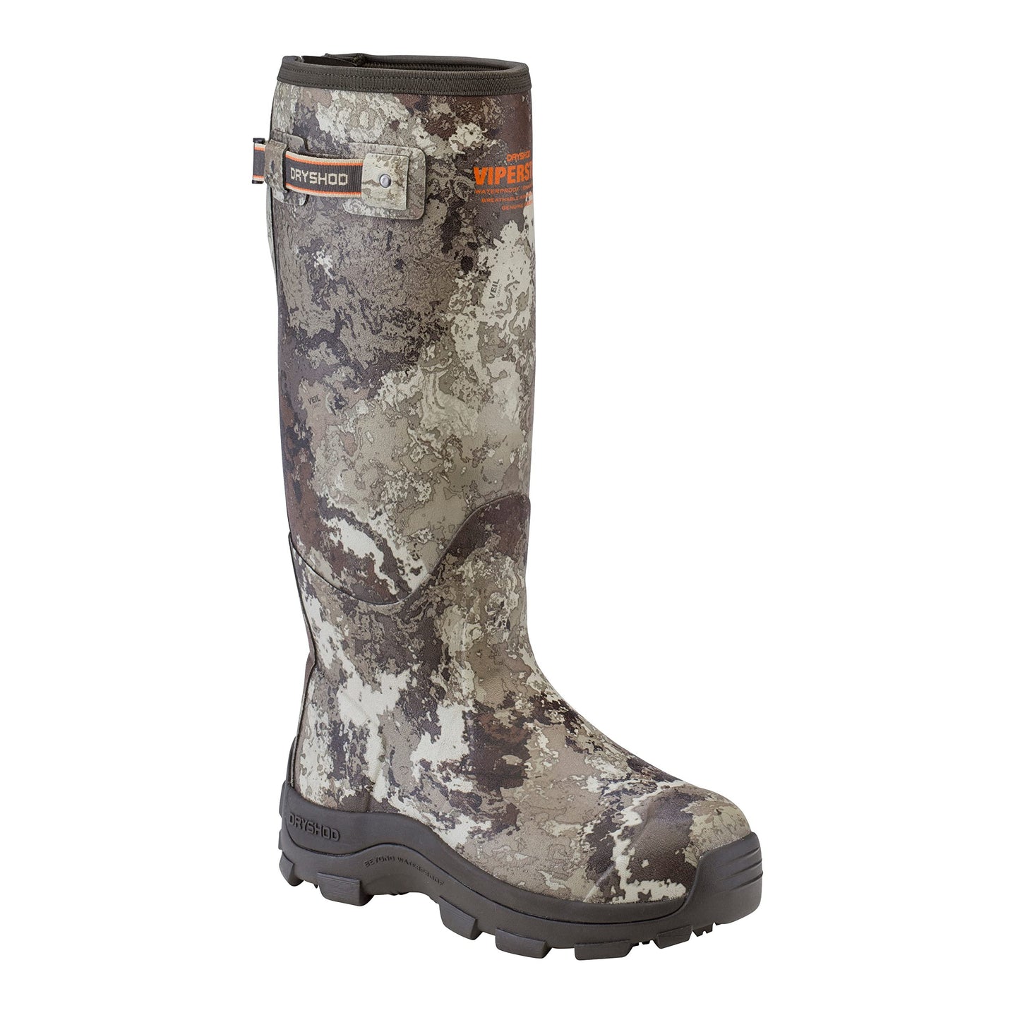 Dryshod Men's ViperStop Snake Hunting Boot With Gusset