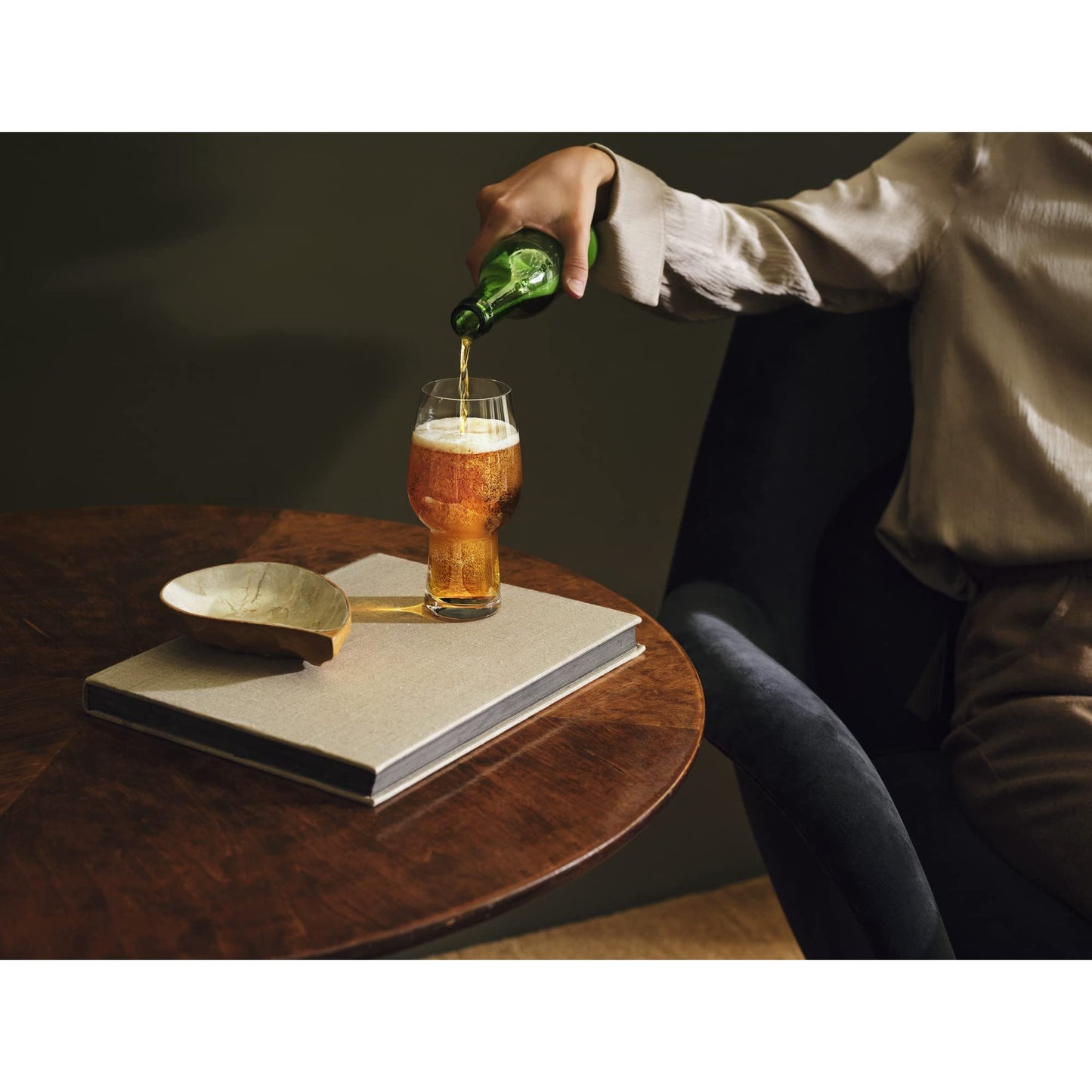 Waterford Craft Brew IPA Glass, Set of 2, 16 oz, Clear