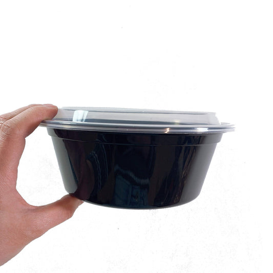 51 Sets 24oz Meal Prep Containers with Lids, Microwavable Plastic BPA free