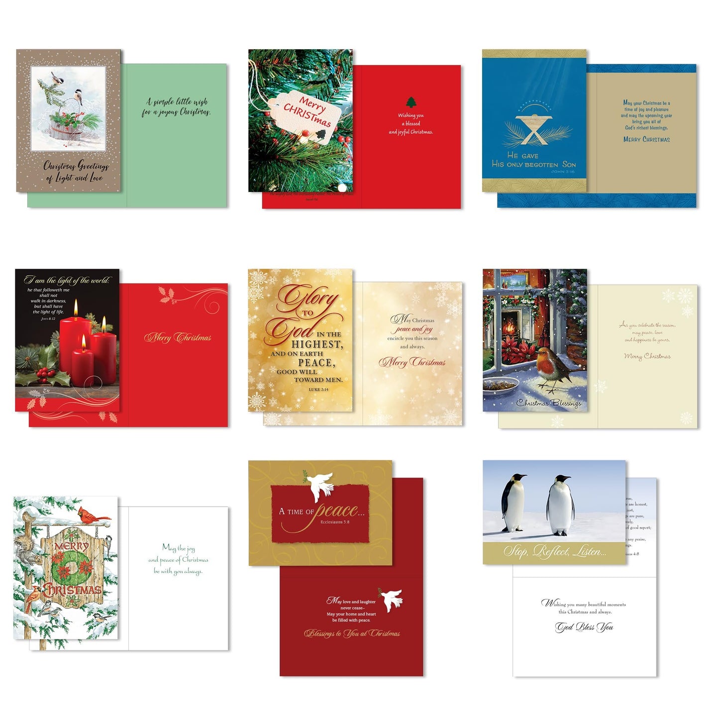 Designer Greetings Faithfully Yours Boxed Holiday Assortment Cards