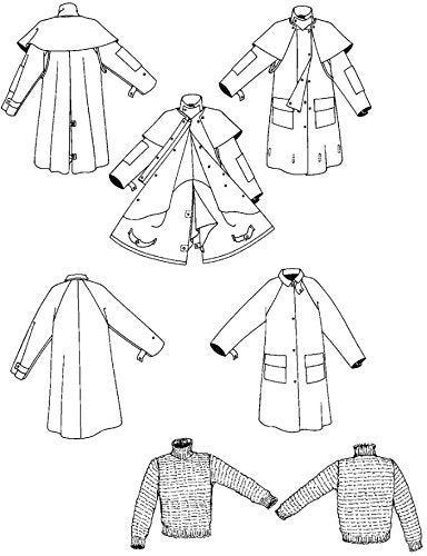 Folkwear #137 Australian Drover's Coat Trench Outback Aussie Sewing Pattern (Pattern Only)