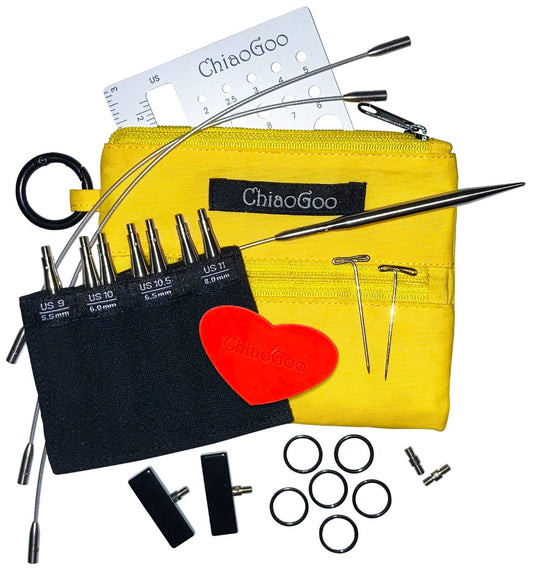 ChiaoGoo Twist Large Shorties Set 8cm 5.50-8.00mm - 1pc
