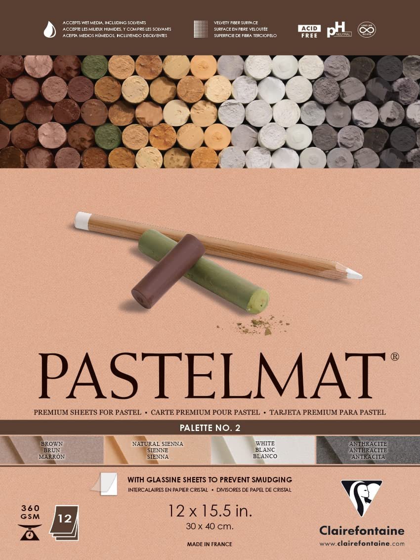 Clairefontaine Pastelmat Glued Pads
