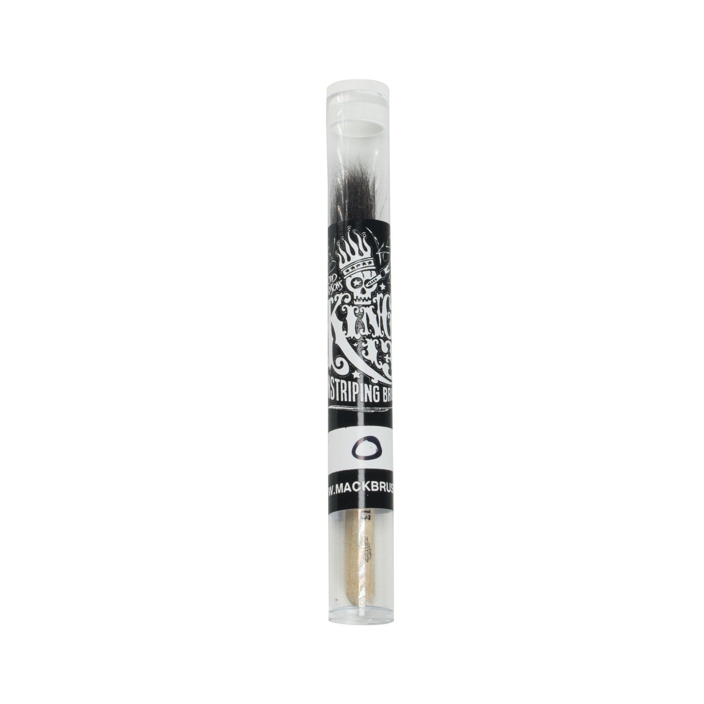 Andrew Mack Series 13 Pinstriping Brush Hanson Mack "King 13" 64 mm Squirrel Hair Size 0