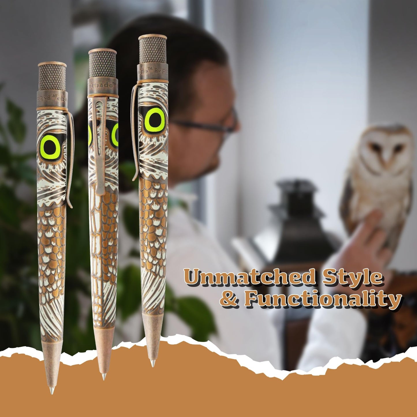 Retro 51 Tornado™ Rescue - Owl Rescue Ballpoint Pen