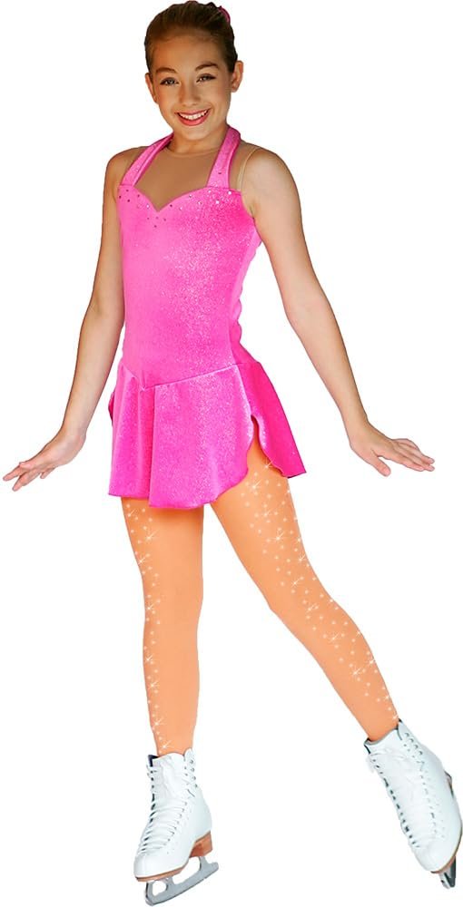 ChloeNoel Figure Skating Footed Tights TF8830