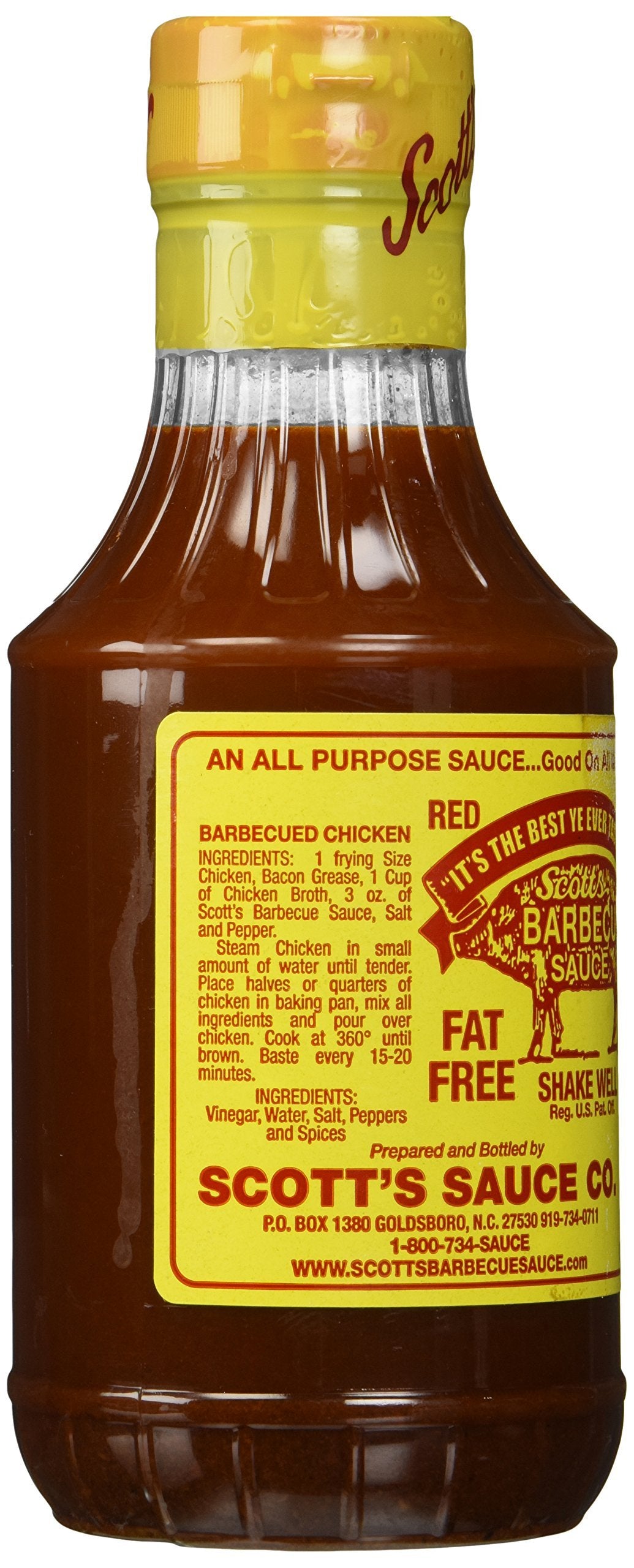 Scott's Carolina Barbecue Sauce (16 ounce) by Unknown