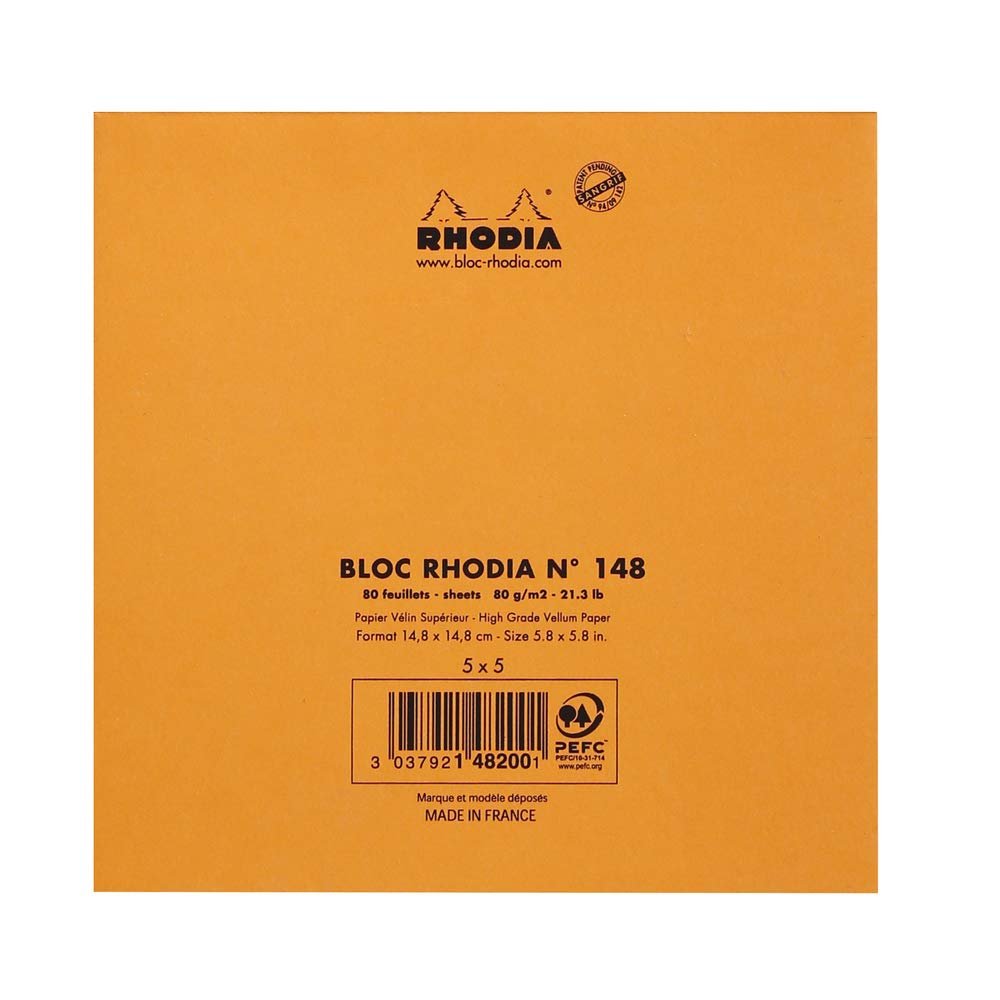 Rhodia A7 Head Stapled Pad