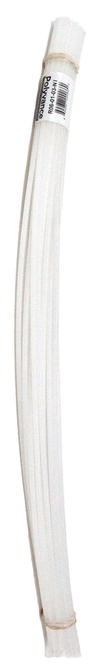 Polyvance Nylon Plastic Welding Rod,1/8 in. Diameter, 30 ft., Natural