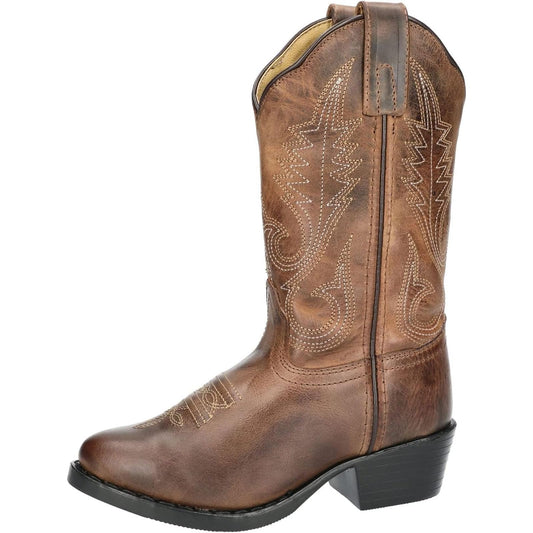 Smoky Mountain Girls Western, Brown, 3 Little Kid
