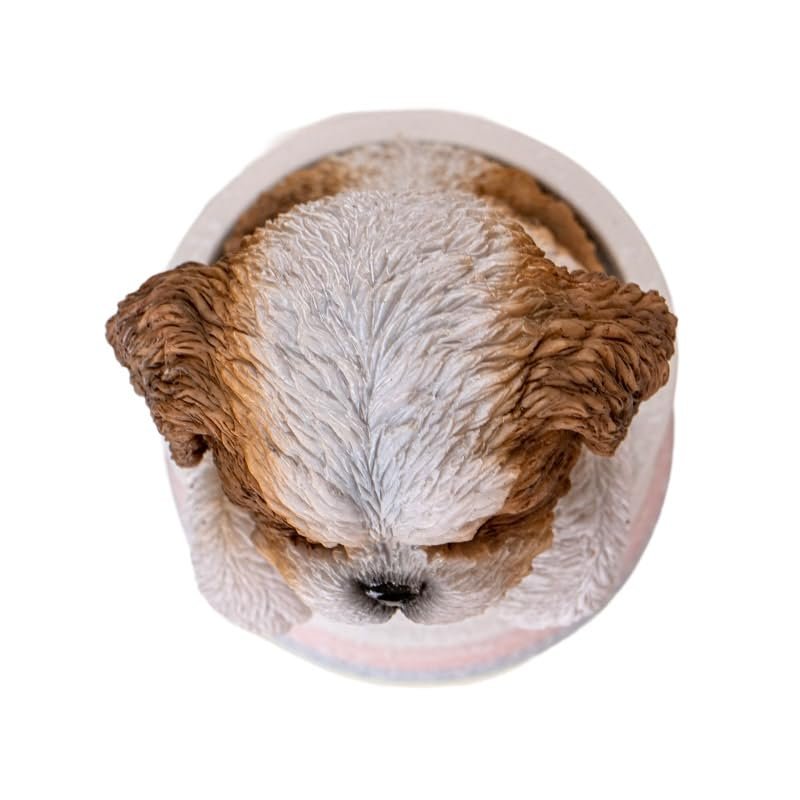 Pacific Giftware Shih Tzu in Pot, Decorative Statue with Shih Tzu in Pot, Keepshake Piece of Any Dog Lover