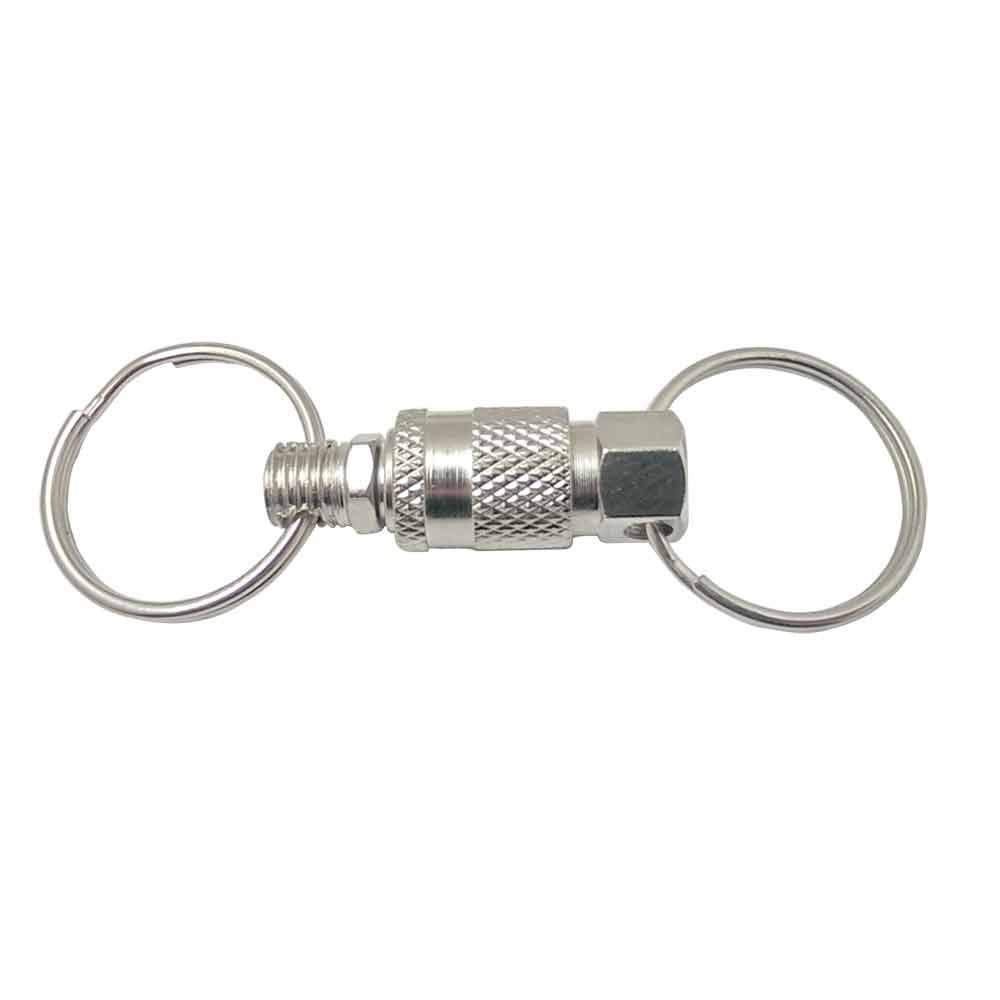 Interstate Pneumatics Unisex Adult Modern Automotive-key-chains, Silver, Medium US