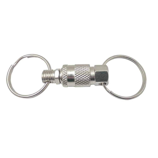 Interstate Pneumatics Unisex Adult Modern Automotive-key-chains, Silver, Medium US