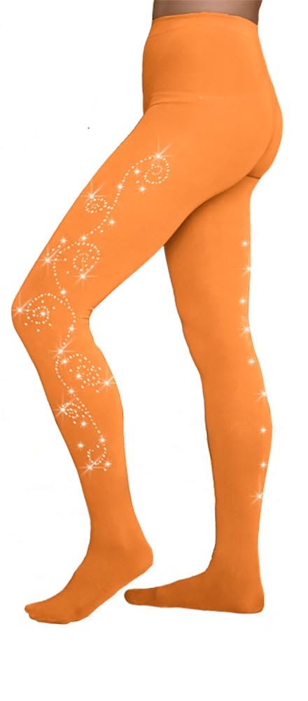 ChloeNoel Figure Skating Footed Tights TF8830