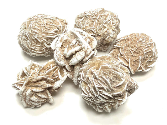 Zentron Crystal Collection Selenite Rose Set of 5