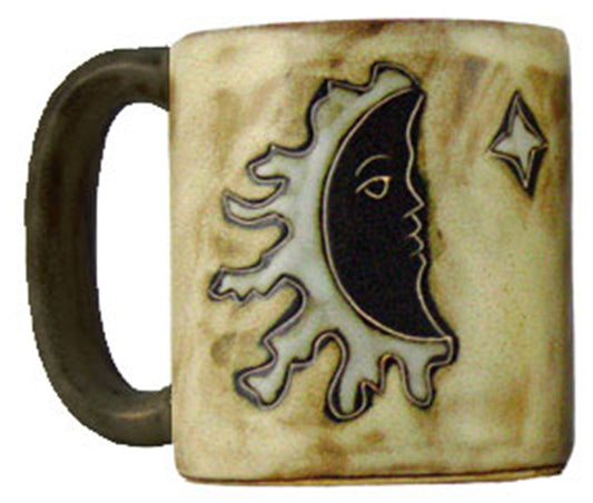 Mara Stoneware Mug - Sun - Moon Tan - 16 oz