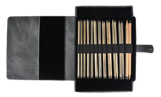 Lykke Driftwood 14" Straight Gift Set in Grey Denim Pouch …