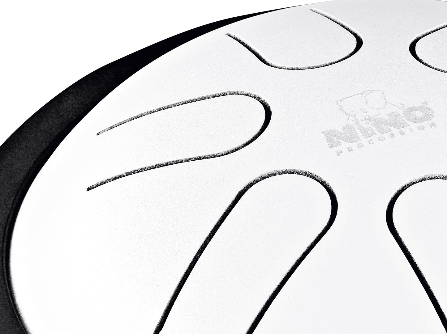 Nino Percussion Mini Melody Steel Tongue Drum with Mallets — for All Ages — Easily Create Songs, for Classroom Music, 2-Year Warranty (NINO980WH)
